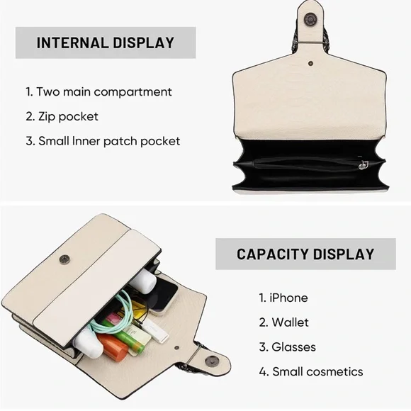 Faux Snakeskin Purse - Picture 10 of 12